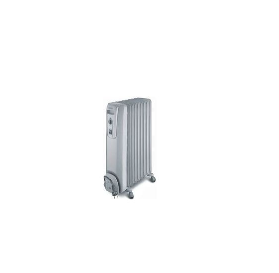 Delonghi - 7 Fin Oil Fin Heater - Grey