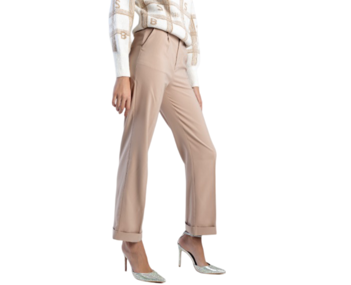 Sissy Boy High Waist Straight Leg Trouser