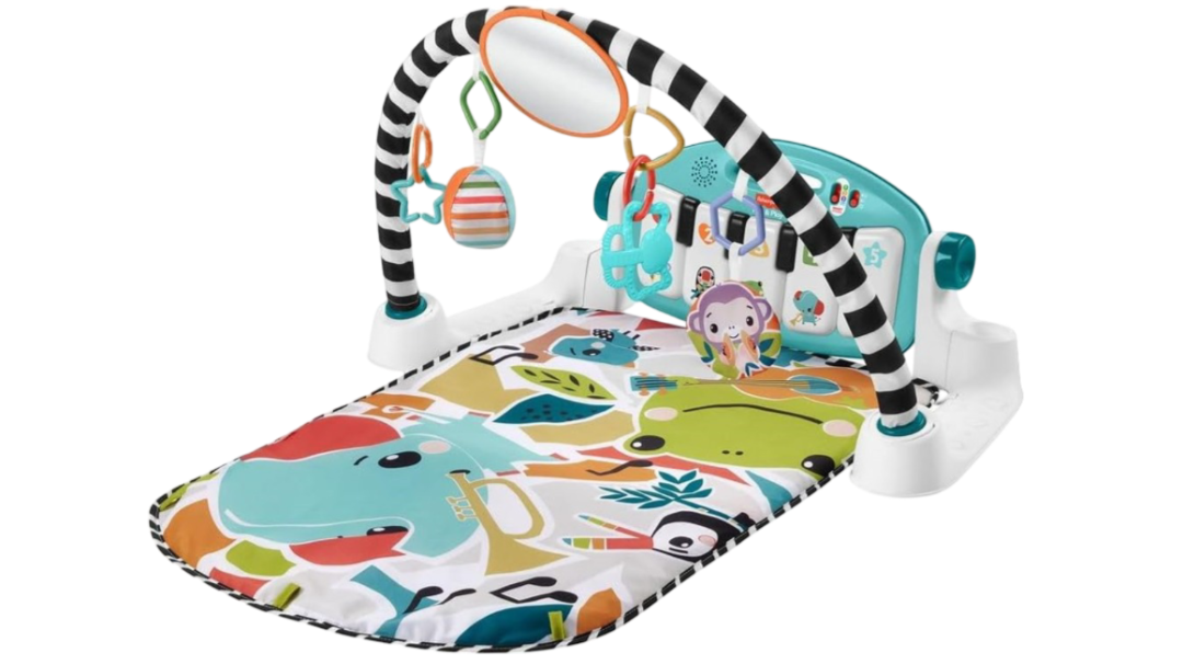Fisher-Price Glow and Grow Kick and Play Piano Gym Toy